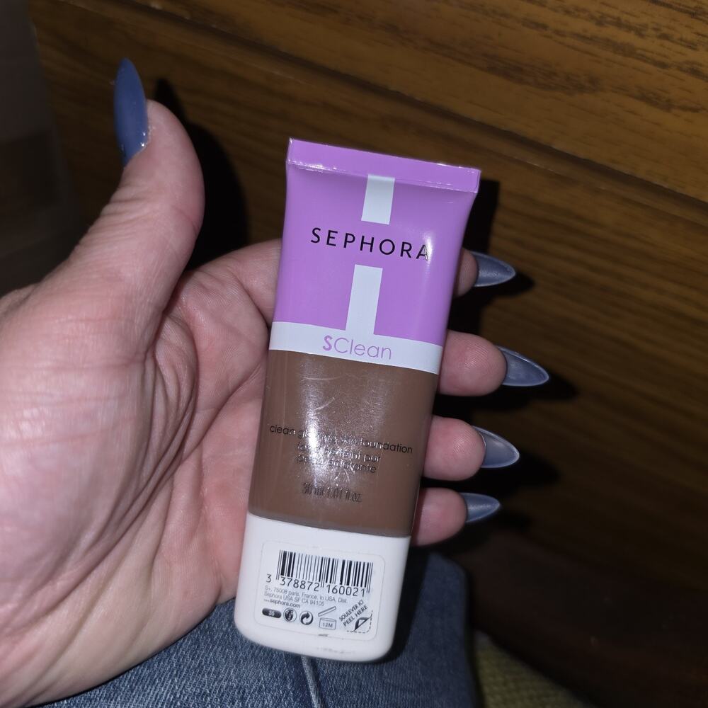 Sephora S Clean Glowing Skin Foundation 35 New Sealed